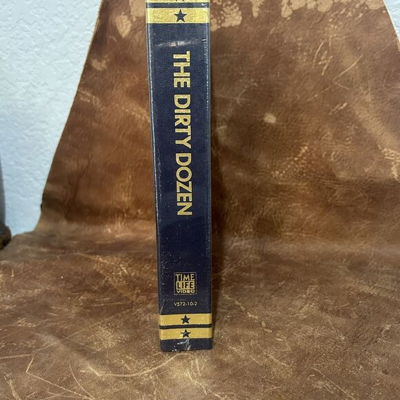 The Dirty Dozen Factory Sealed VHS Greatest WWII Movies Time Life Quality Case - Picture 2 of 5